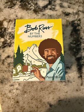 Bob Ross By The Numbers Paint Kit - Yellow Packaging